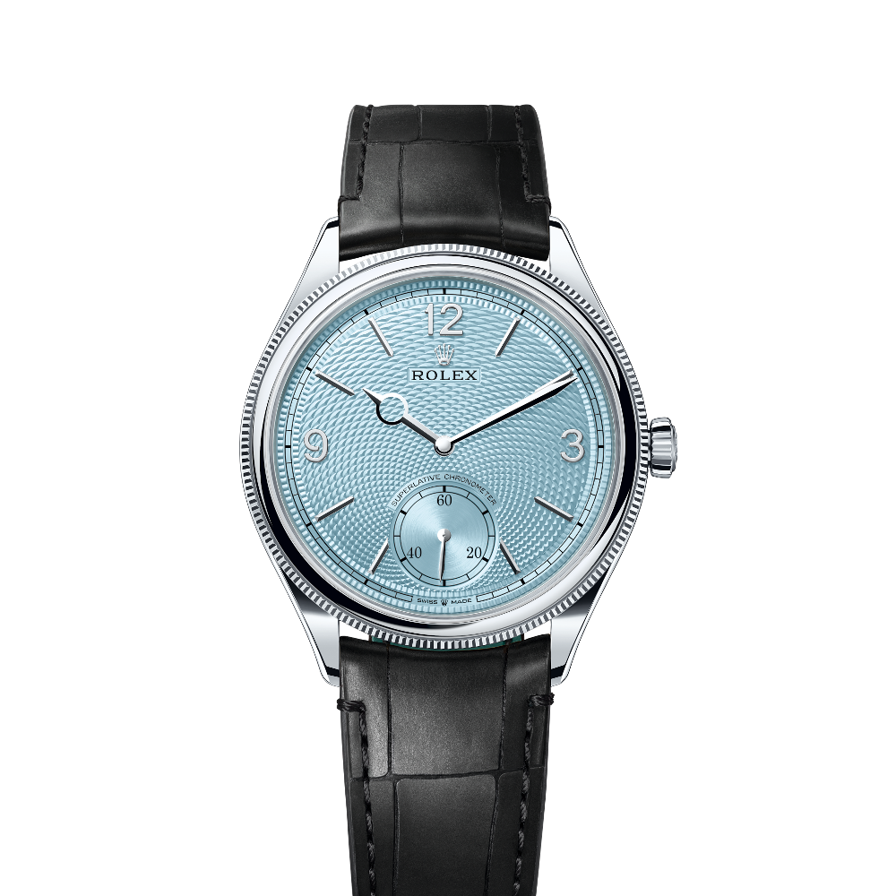 Rolex 1908 39 Platinum / Ice Blue
