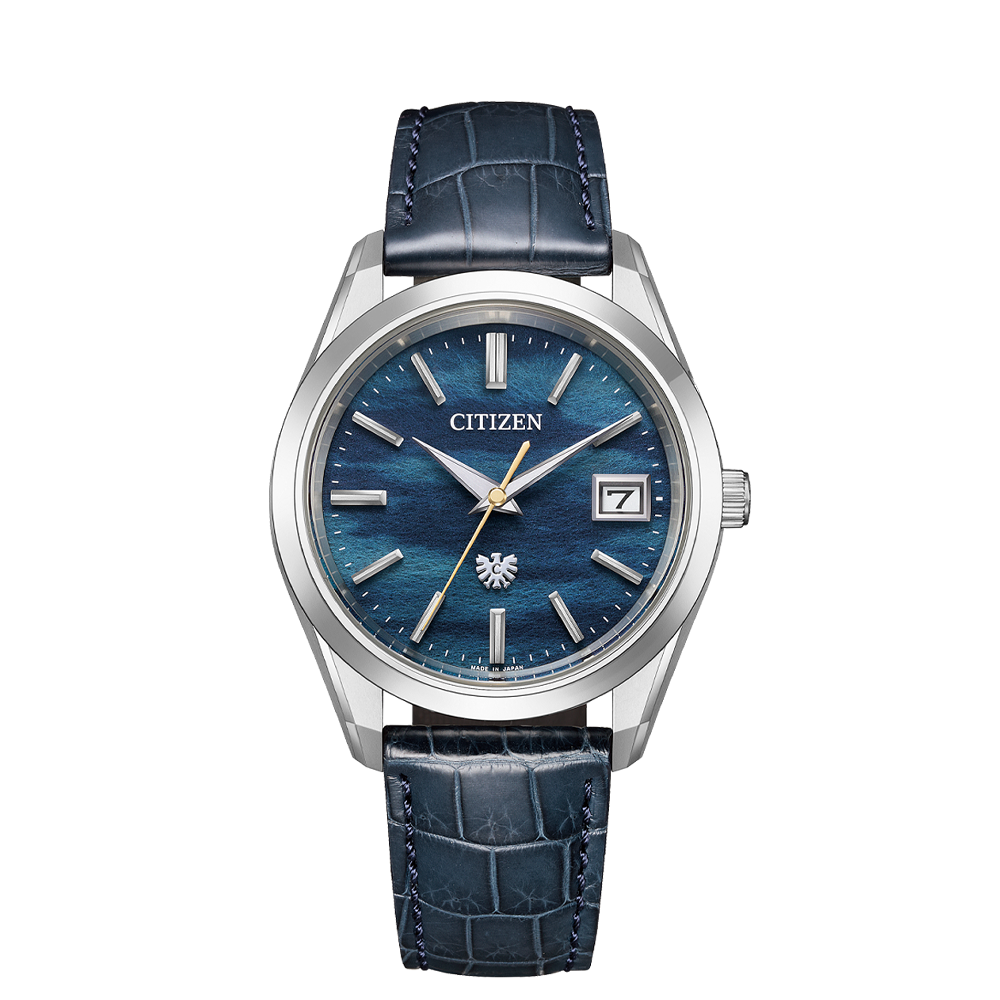 Citizen Eco-Drive Blue River Washi Dial