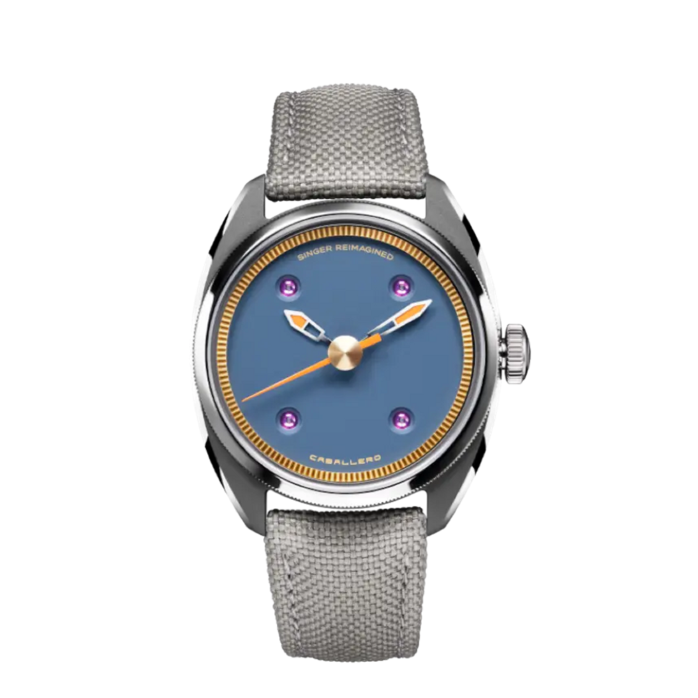 Singer Reimagined Avio Blue Titanium