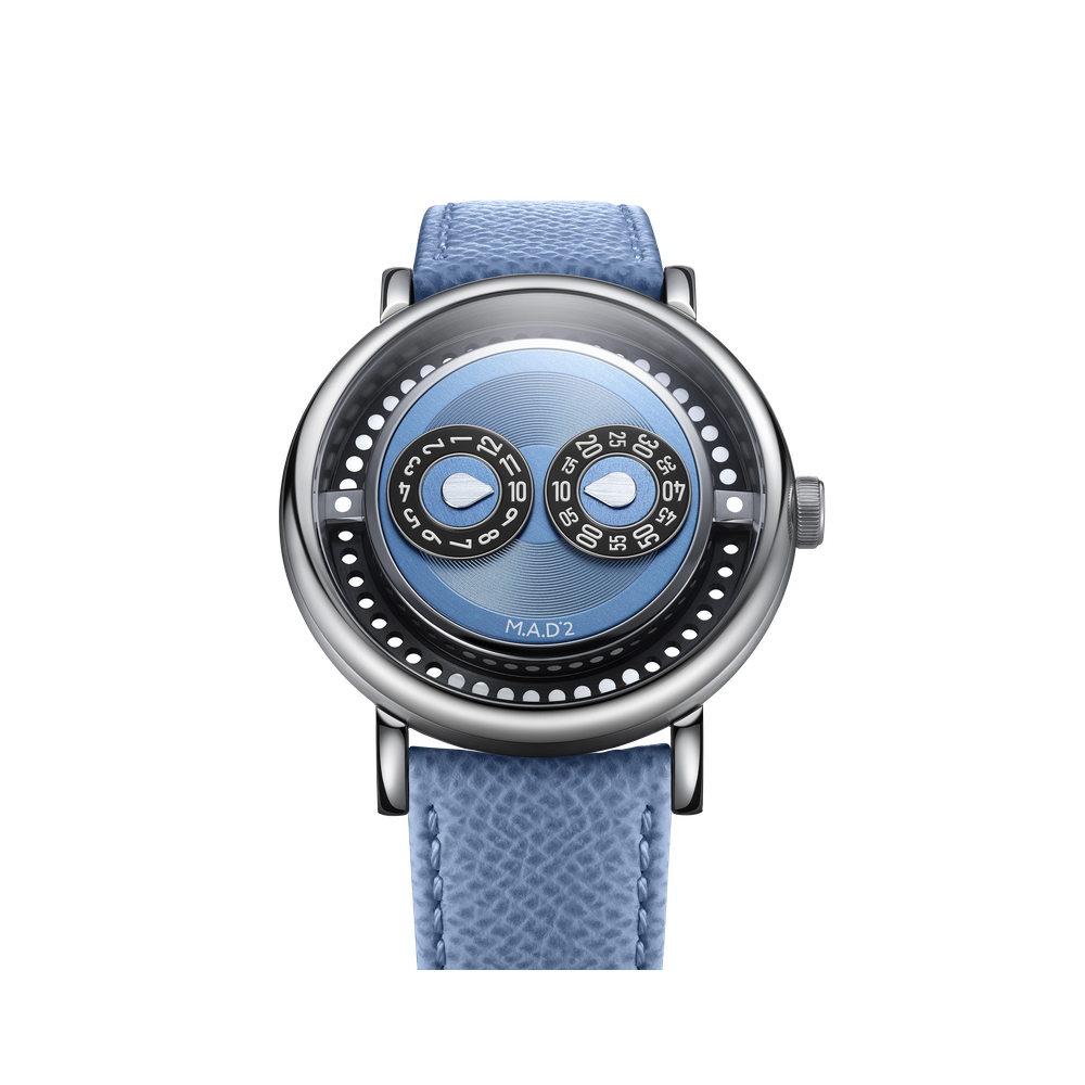 MB&F M.A.D.2 Blue — World Tour