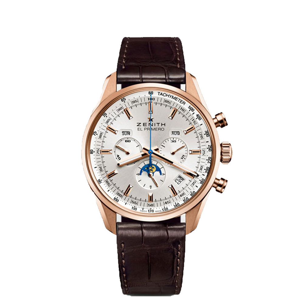 Zenith 410 Triple Calendar Rose Gold