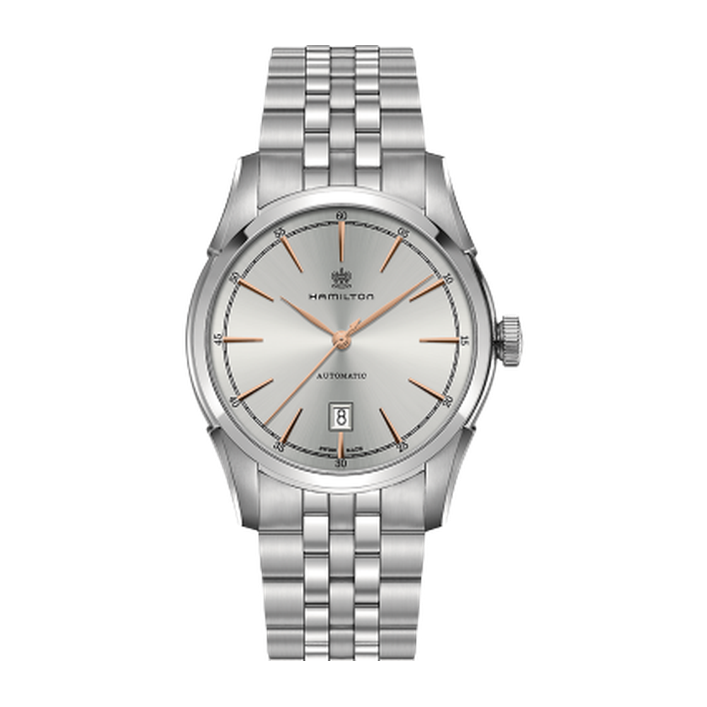 Hamilton Spirit Of Liberty Auto 42 Stainless Steel / Silver / Brracelet
