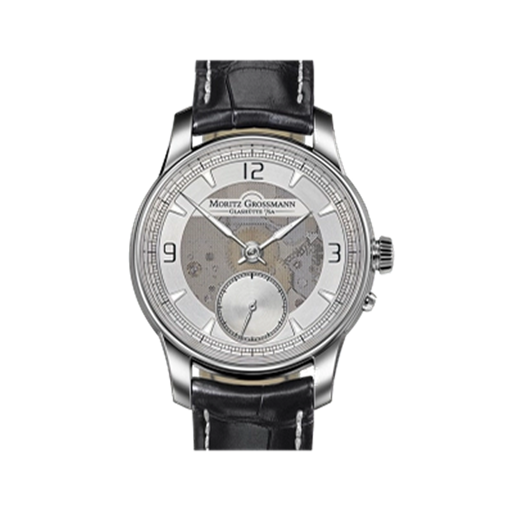 Moritz Grossmann Atum Pure M Stainless Steel / White