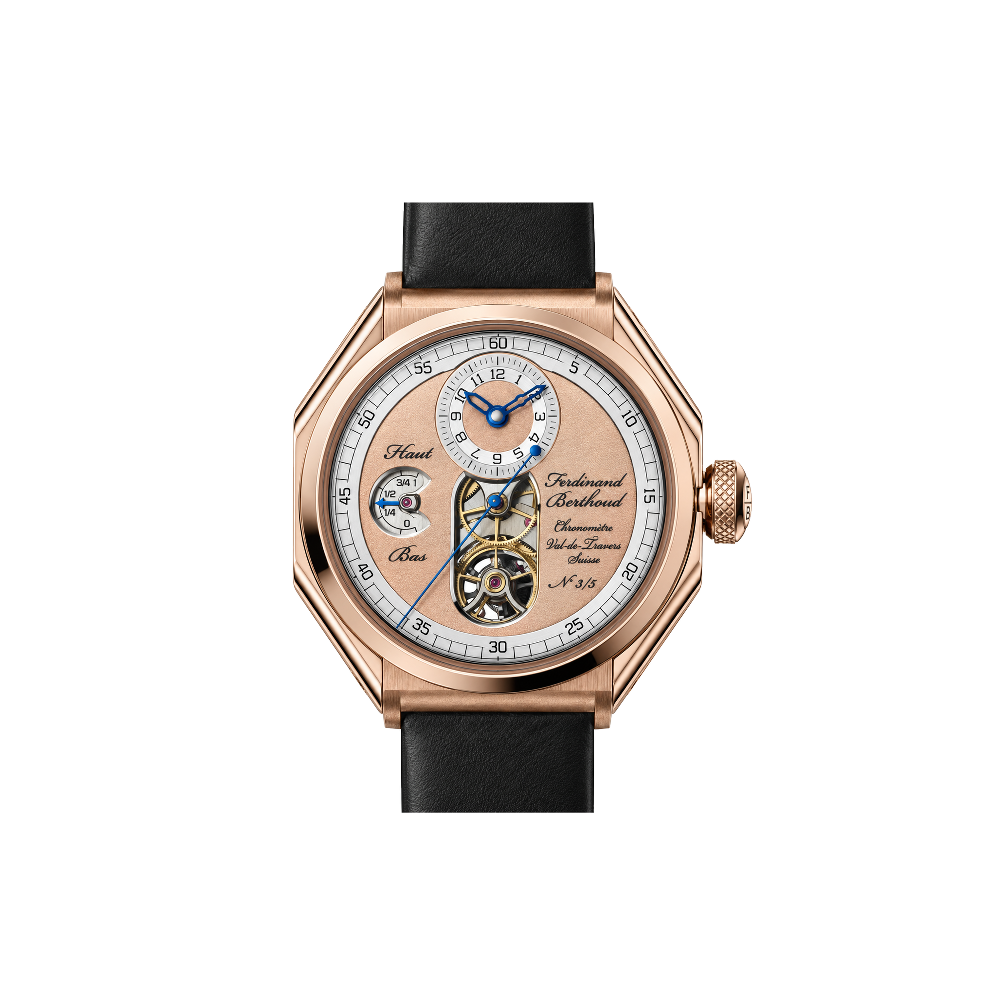 Ferdinand Berthoud FB 1.2-1 Oeuvre d'Or Pink/Salmon Dial Straps