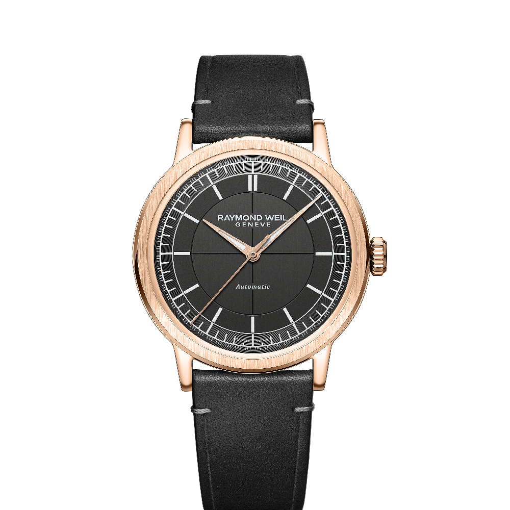 Raymond Weil Millesime Automatic Central Seconds Grey Grey Dial Straps