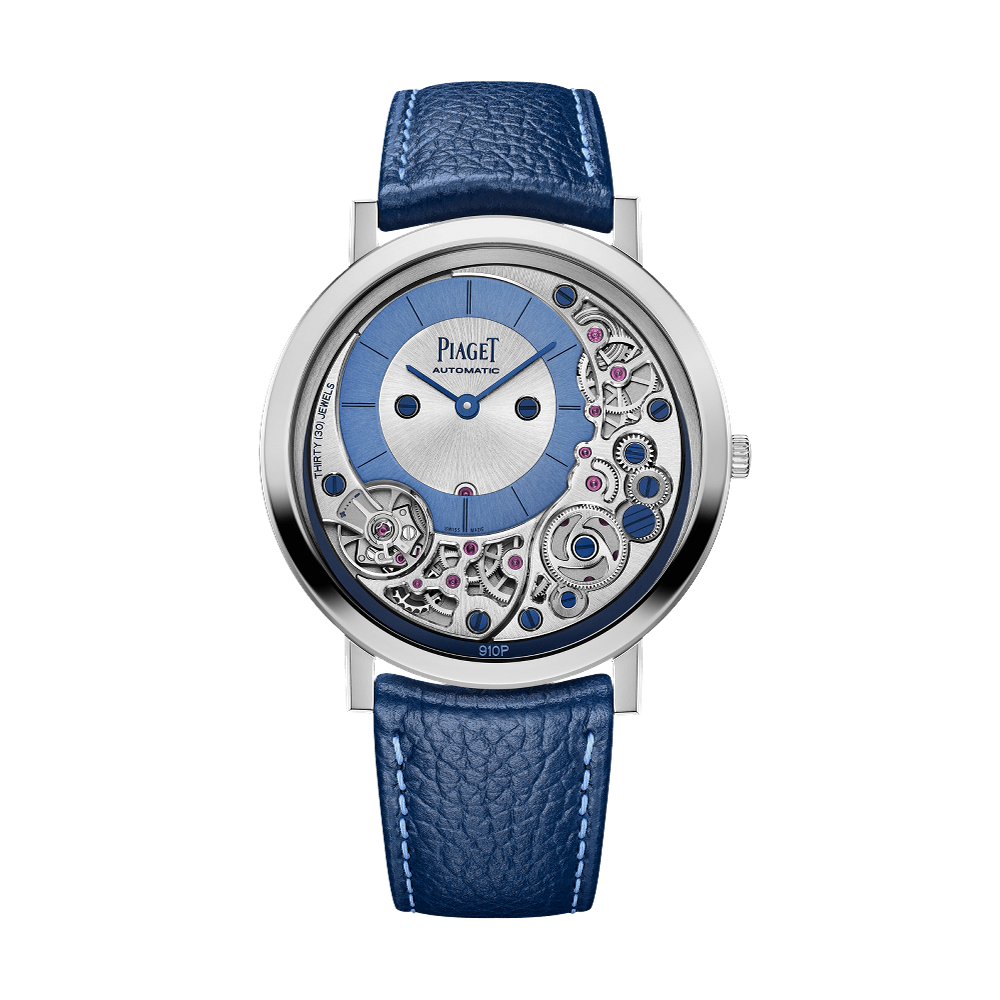 Piaget Ultimate Automatic Wristcheck Blue / Navy / Silver / White / Pink / Black Dial Straps