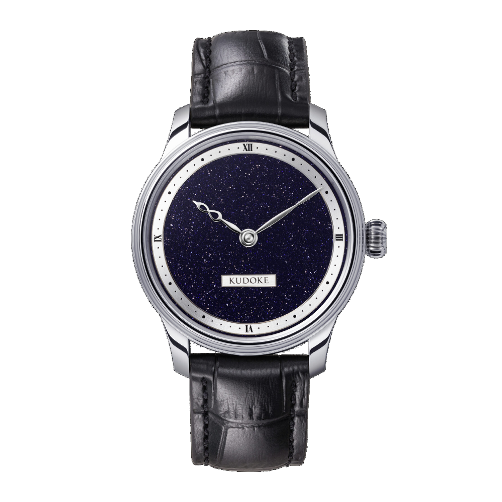 Kudoke Infinity Blue Goldstone Blue / Navy / Black / White / Silver Dial Straps