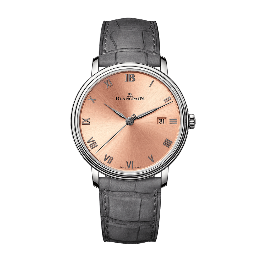 Blancpain Ultraplate Salmon Steel