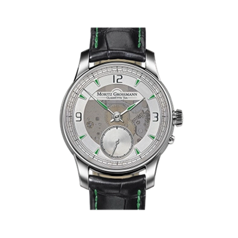 Moritz Grossmann Atum Pure M Stainless Steel / Green
