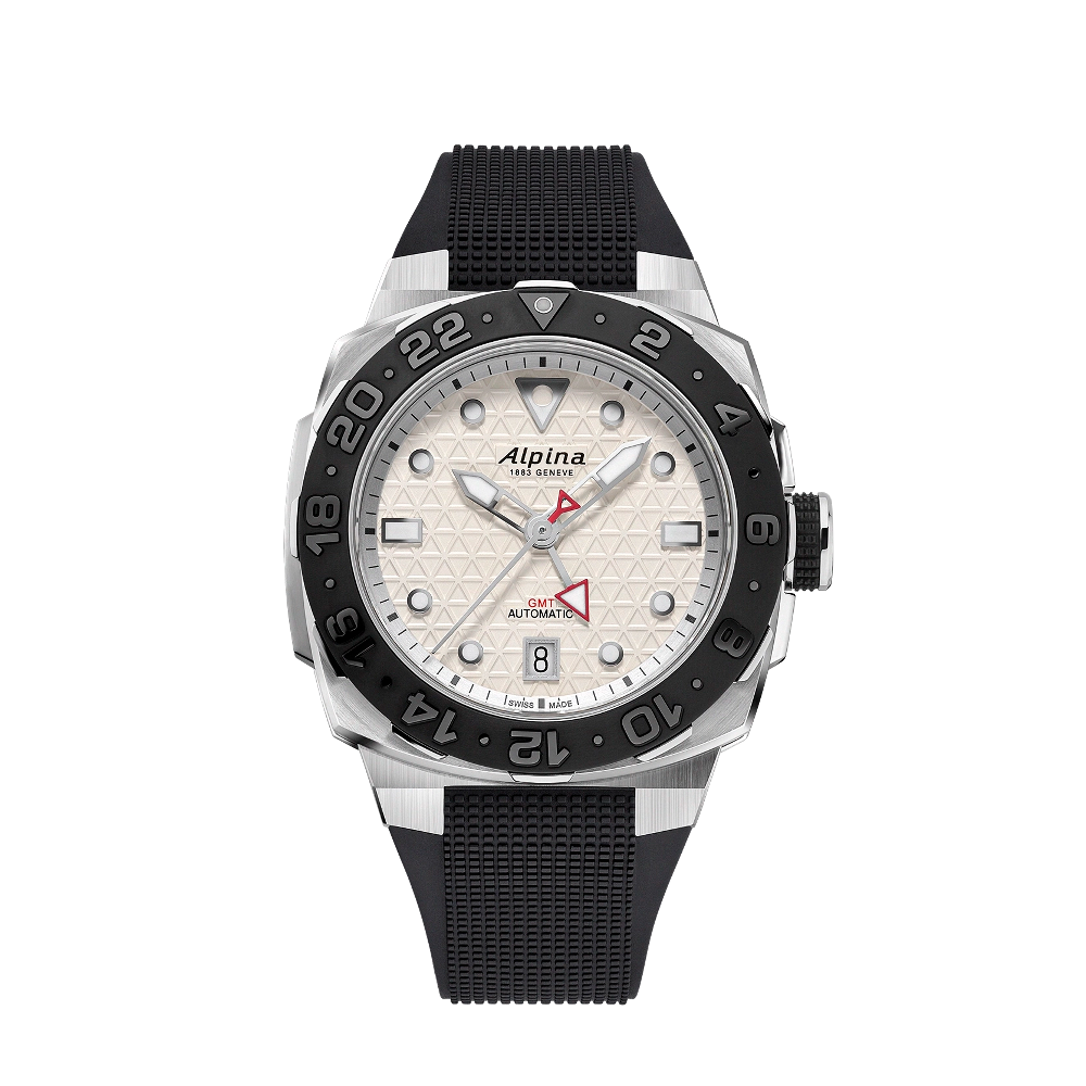 Alpina Diver Extreme Automatic GMT White Dial Straps