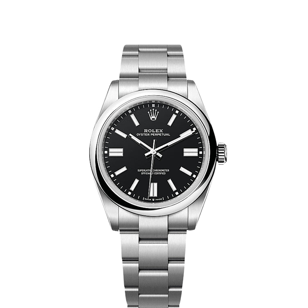 Rolex Oyster Perpetual 41 Stainless Steel / Black