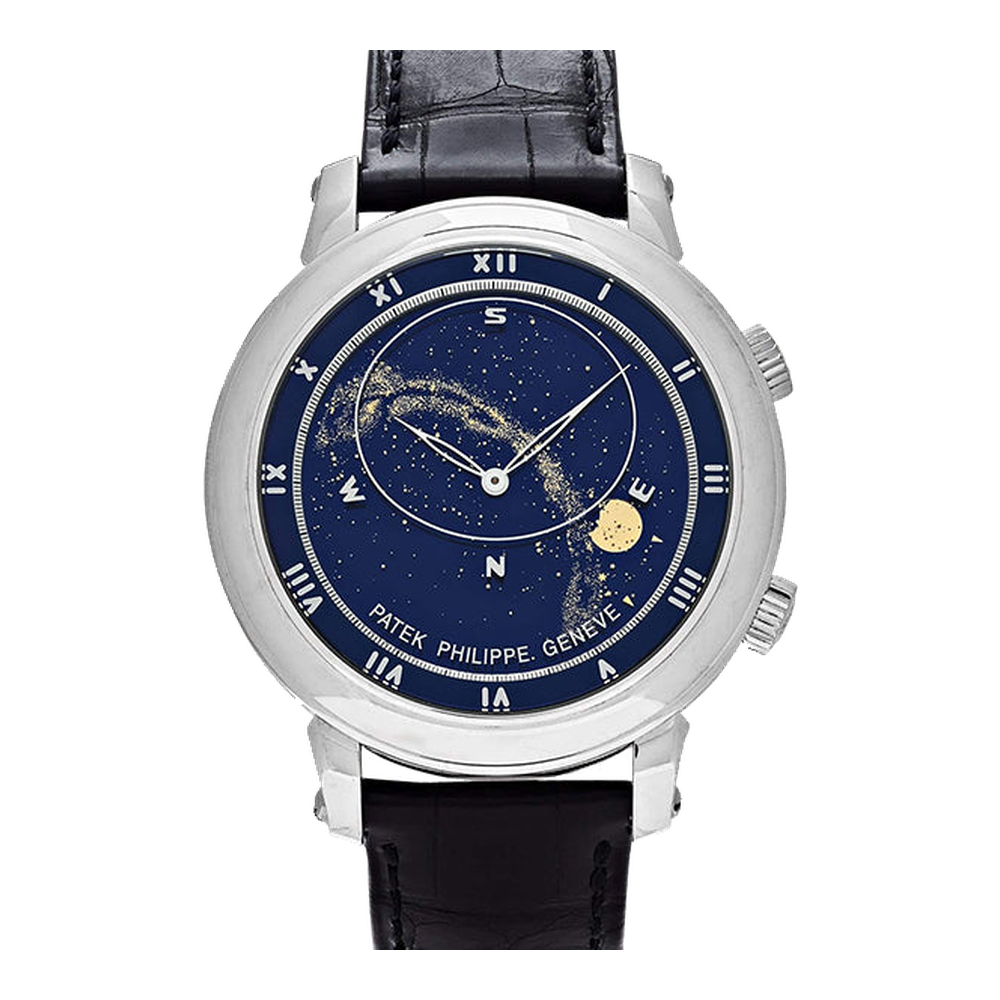 Patek Philippe Celestial 6102 Platinum / Blue