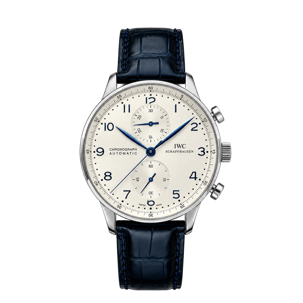 IWC Portugieser Chrono-Automatic Platinum / Silver