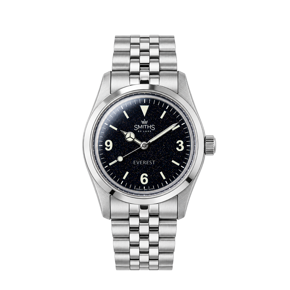 Smiths EVEREST PRS-25 SILVER JUBILEE Blue/Navy Dial Straps