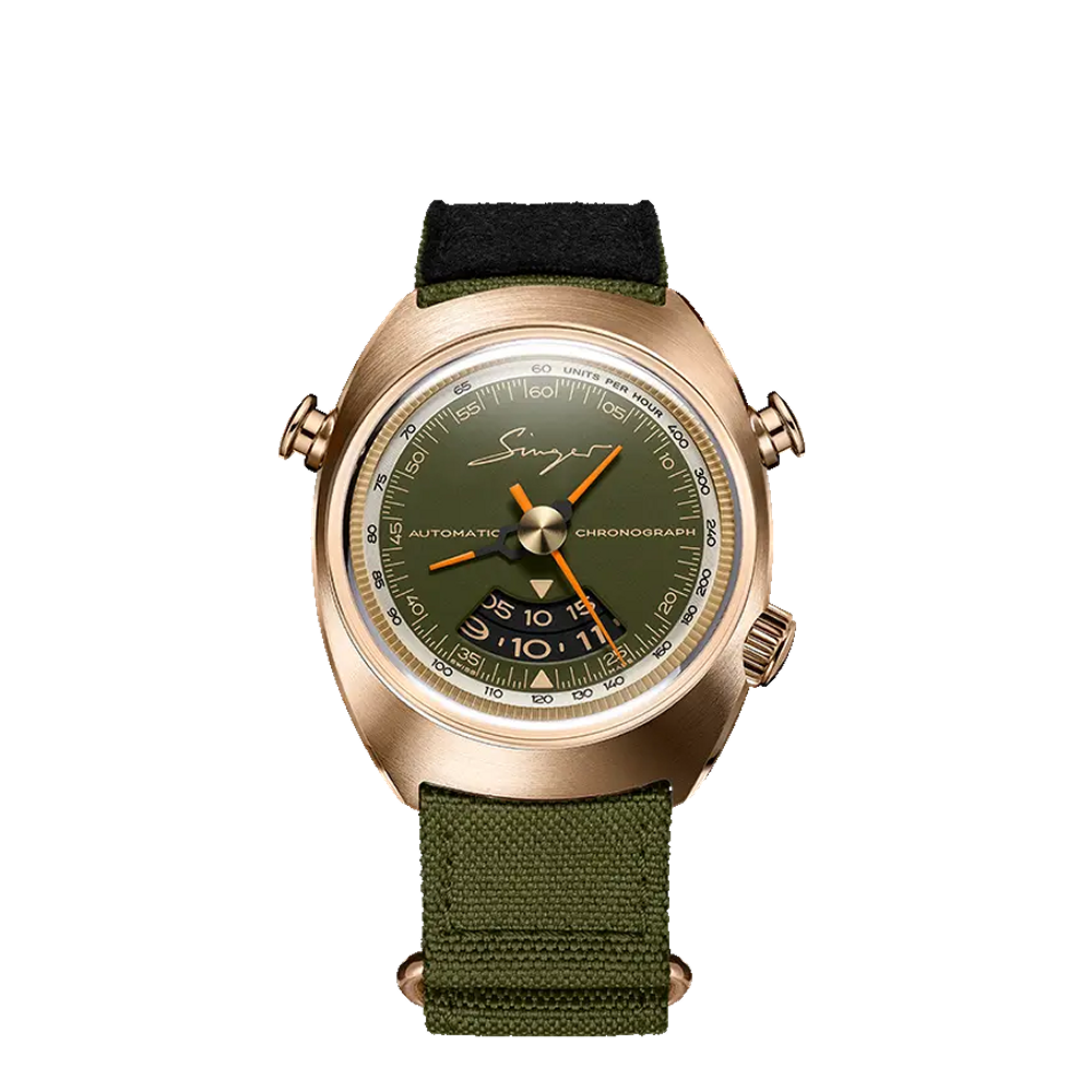 Singer Reimagined Chrono Bronzo Bronze
