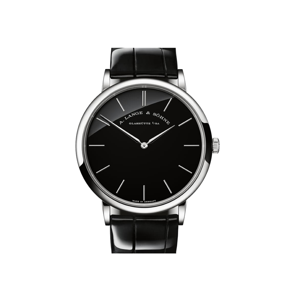 A. Lange & Söhne Thin Platinum / Black Onyx