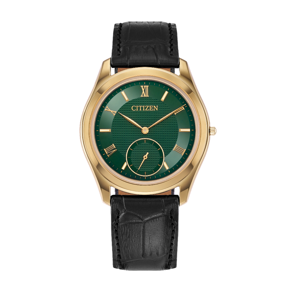 Citizen Eco-Drive One Green Amber Yellow