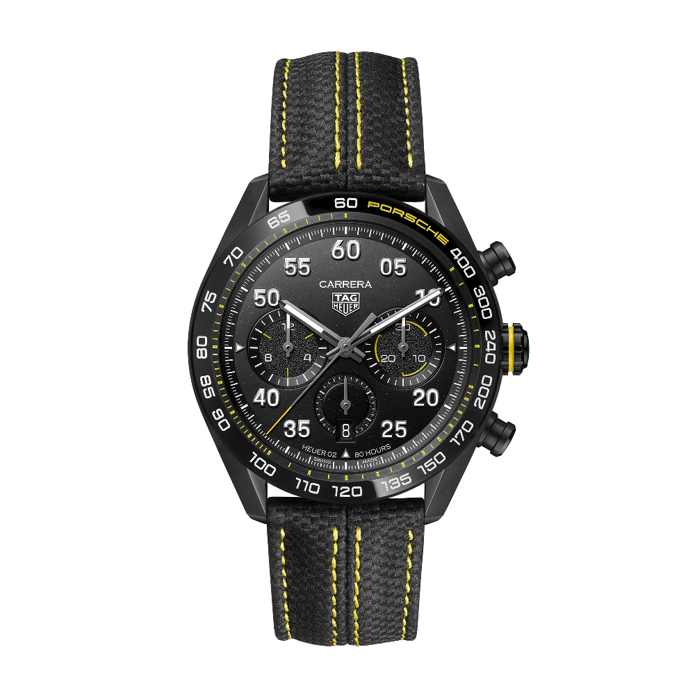 TAG Heuer TAG Heuer Carrera Chronograph x Porsche Yellow Racing - 44 mm - CBN2A1H.FC6512
