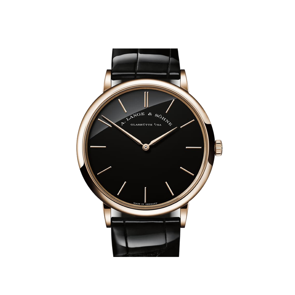 A. Lange & Söhne Thin Honeygold / Black Onyx