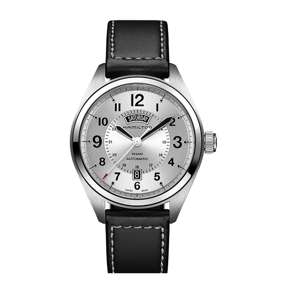 Hamilton Day Date Auto Silver 42mm