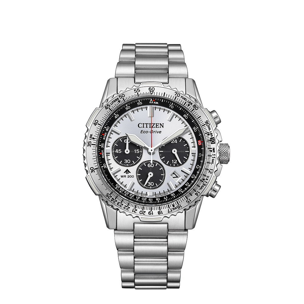 Citizen Sky Navihawk Silver Dial Silver Dial Straps