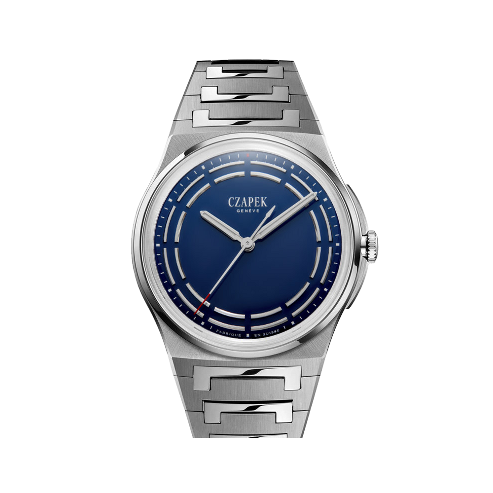 Czapek Titanium Dark Sector Cosmic Blue S