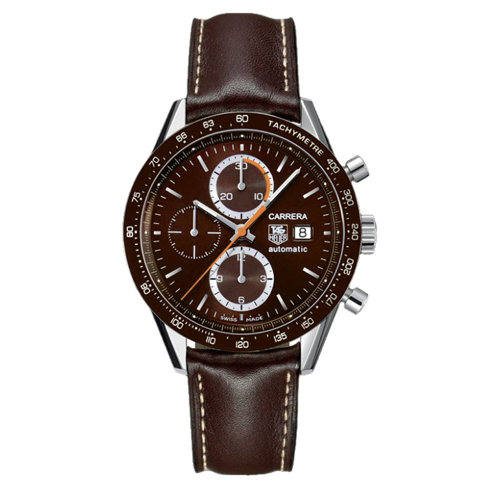 TAG Heuer Carrera Chronograph Tachymeter Brown