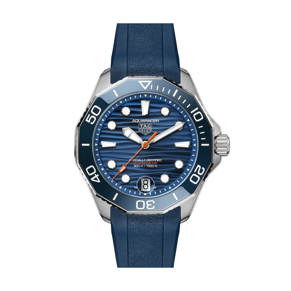 TAG Heuer TAG Heuer Aquaracer Professional 300 Date - 42 mm - WBP5111.FT6259 Blue/Navy Dial Straps