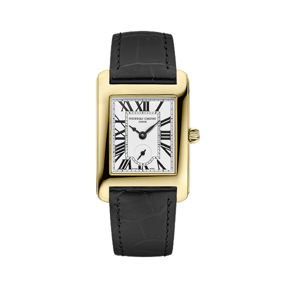 Frederique Constant Carrée Small Seconds Yellow Gold