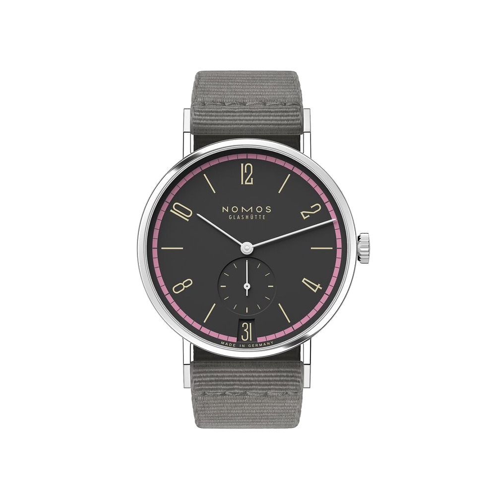 Nomos Tangente 38 Date Tiefseegrau
