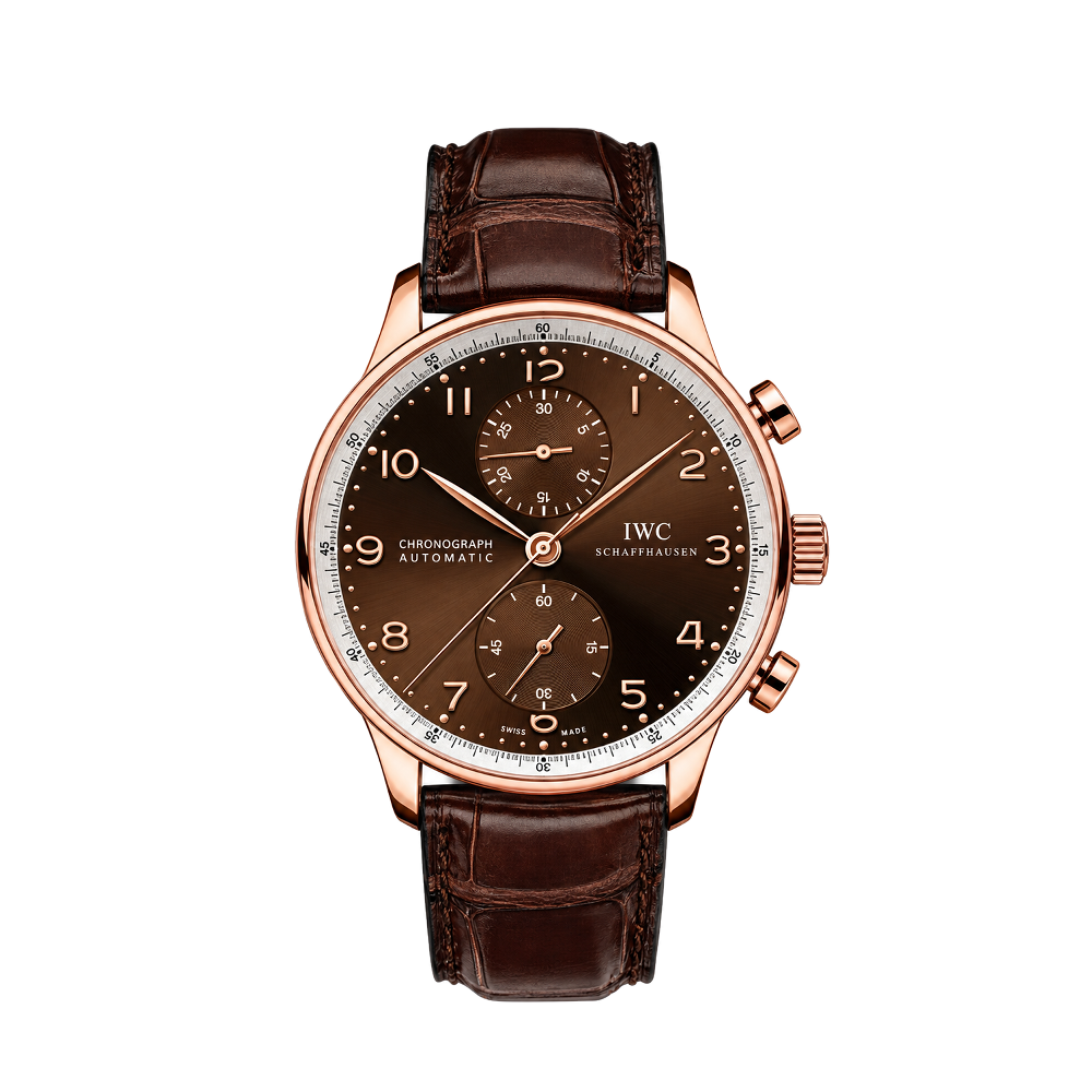 IWC Portuguese Chrono-Automatic Rose Gold / Galli