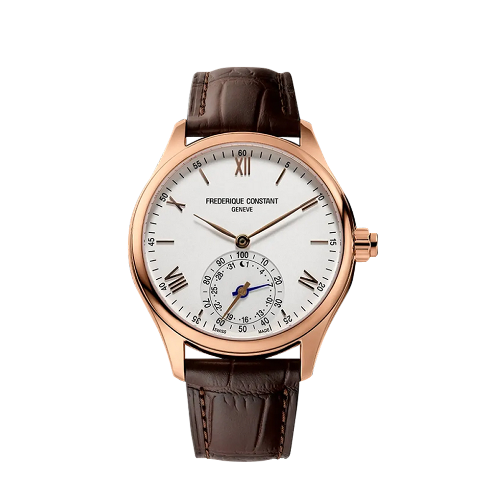 Frederique Constant Horological Smartwatch White / Silver / Black / Blue / Rose Gold Dial Straps