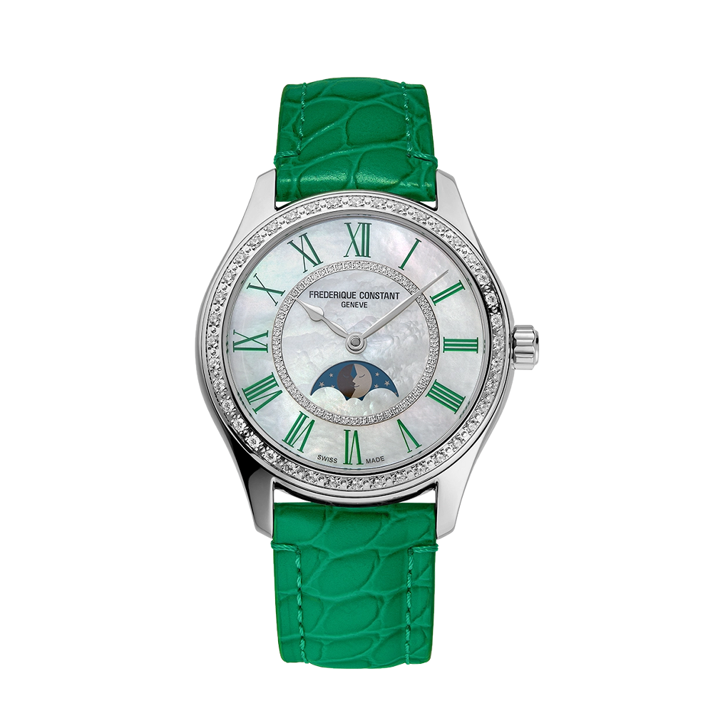 Frederique Constant Frederique Constant Classics Elegance Luna White Dial Straps