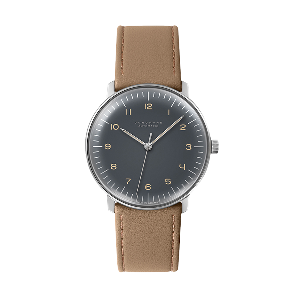 Junghans Max Bill Automatic Grey No-Date Grey Dial Straps