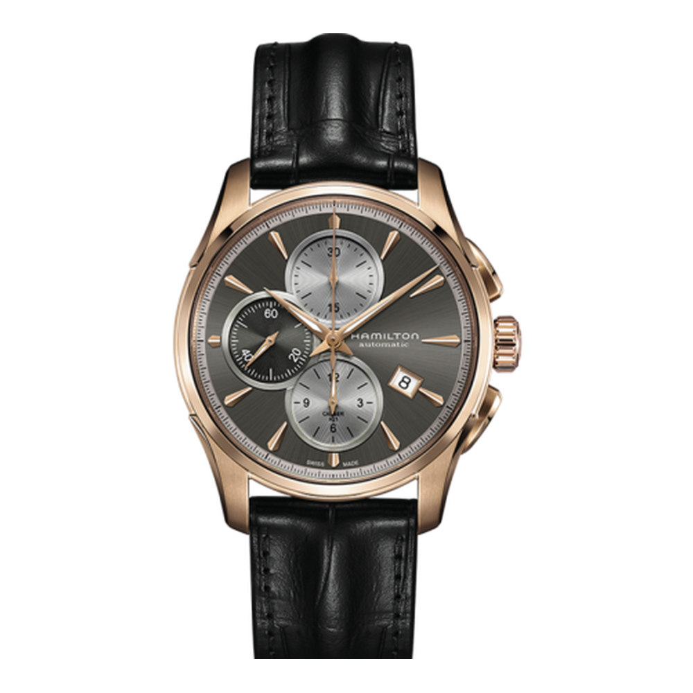 Hamilton Jazzmaster Auto Chrono 42 Rose Gold / Grey