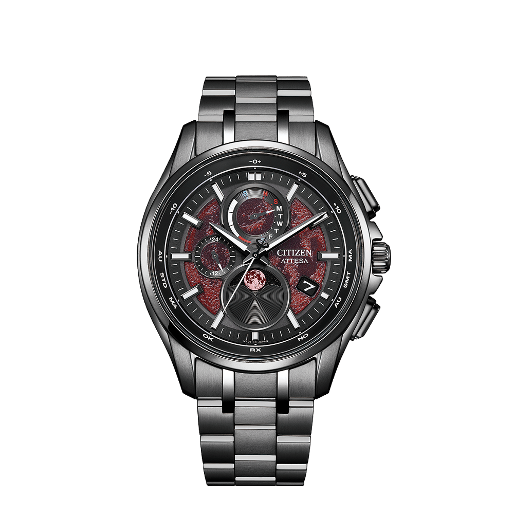 Citizen Shades of Red Blood Moon Red Dial Straps