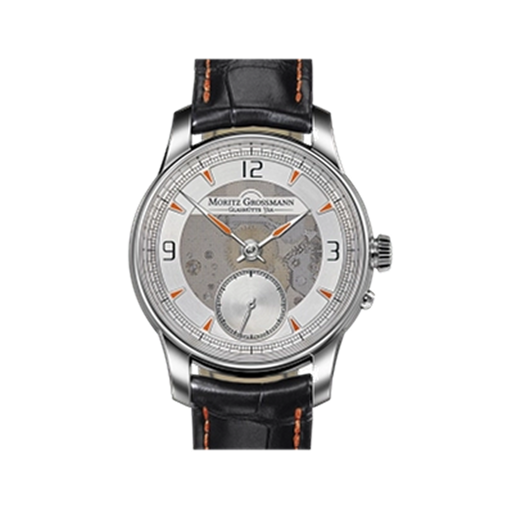 Moritz Grossmann Atum Pure M Stainless Steel / Orange
