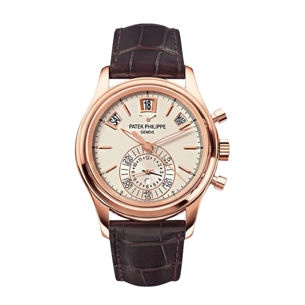 Patek Philippe Annual Calendar Chronograph 5960 Rose Gold / Silver