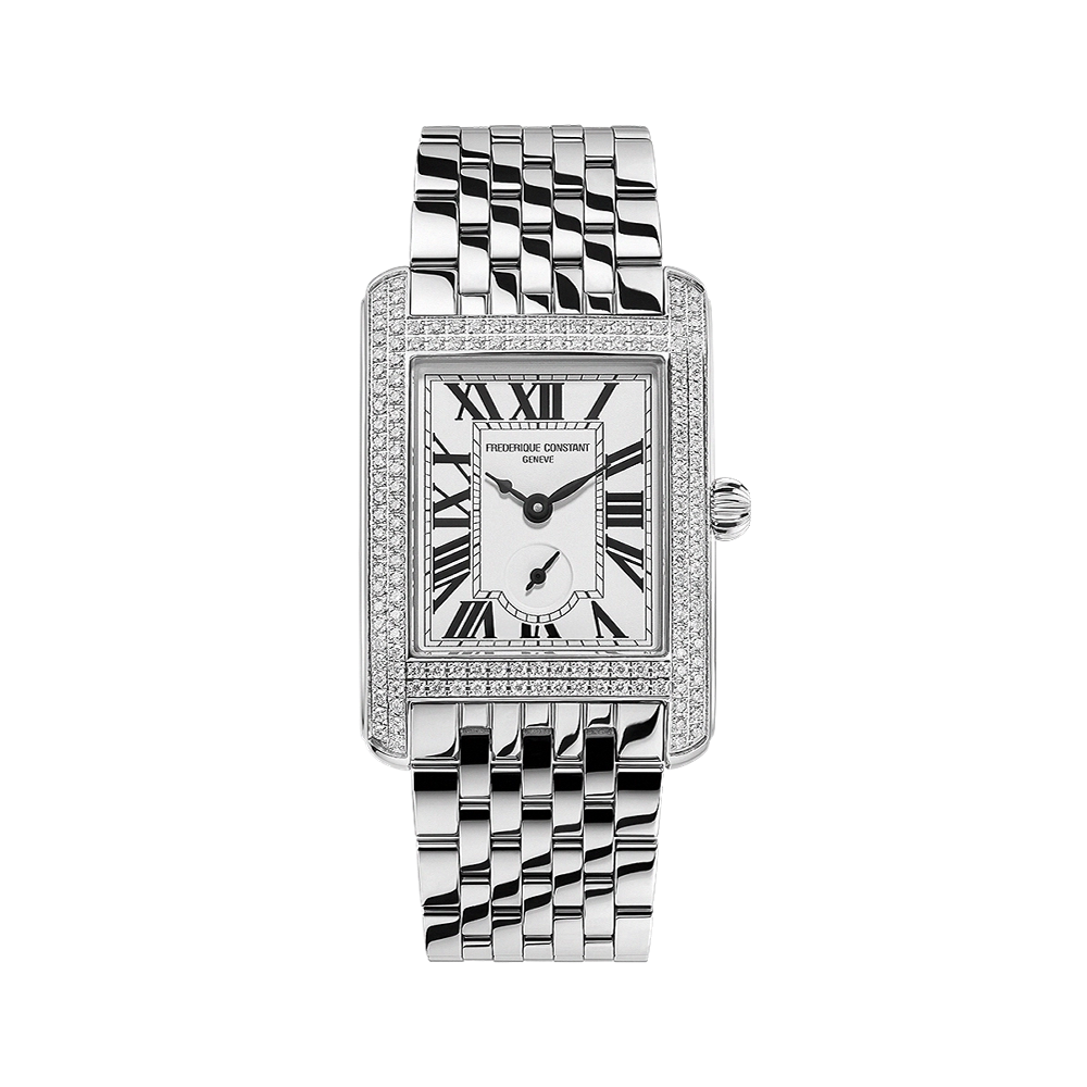 Frederique Constant Classics Carree Small Seconds Diamond