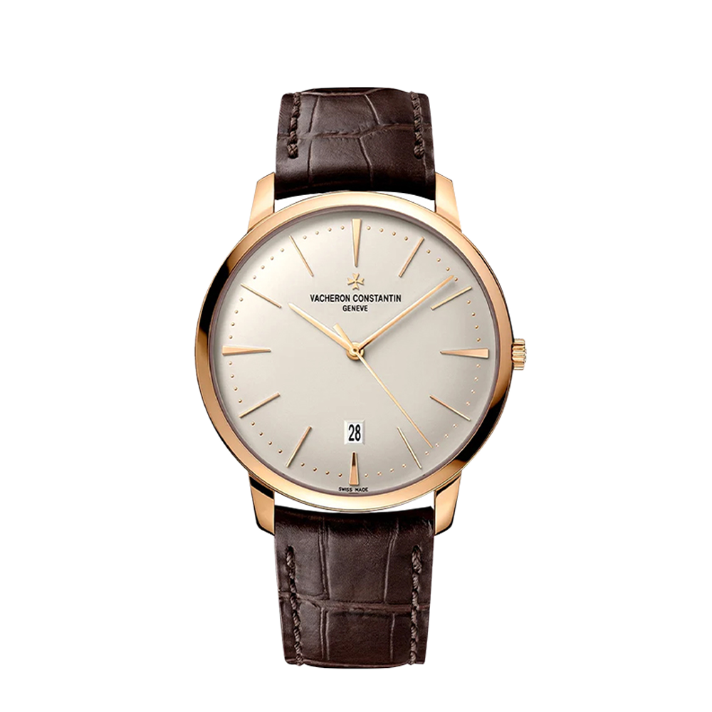 Vacheron Constantin Patrimony Contemporaine Self-Winding Pink Gold / Silver