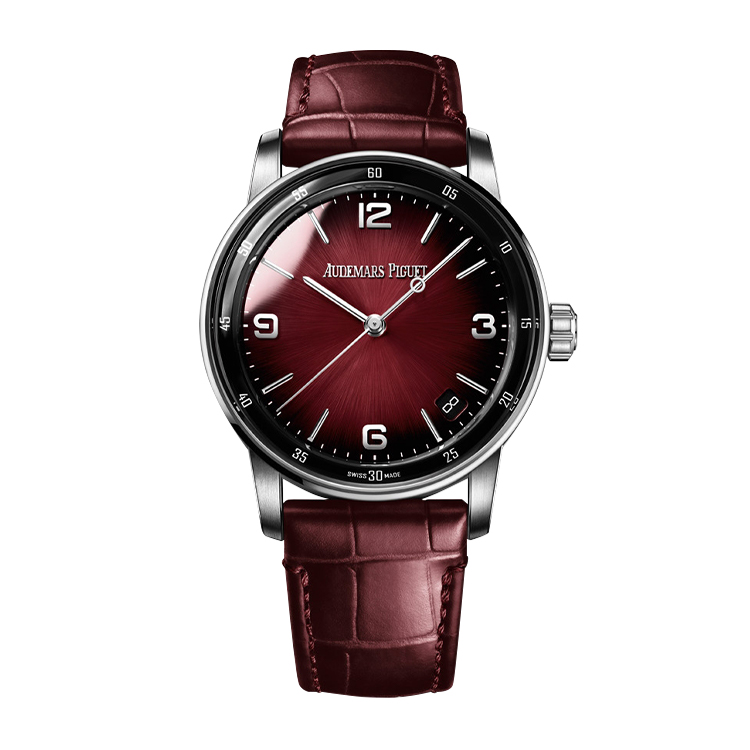 Audemars Piguet Automatic White Gold / Burgundy