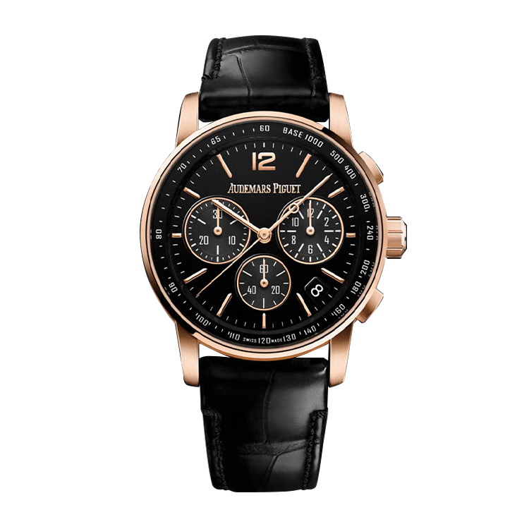 Audemars Piguet Chronograph Selfwinding Pink Gold / Black