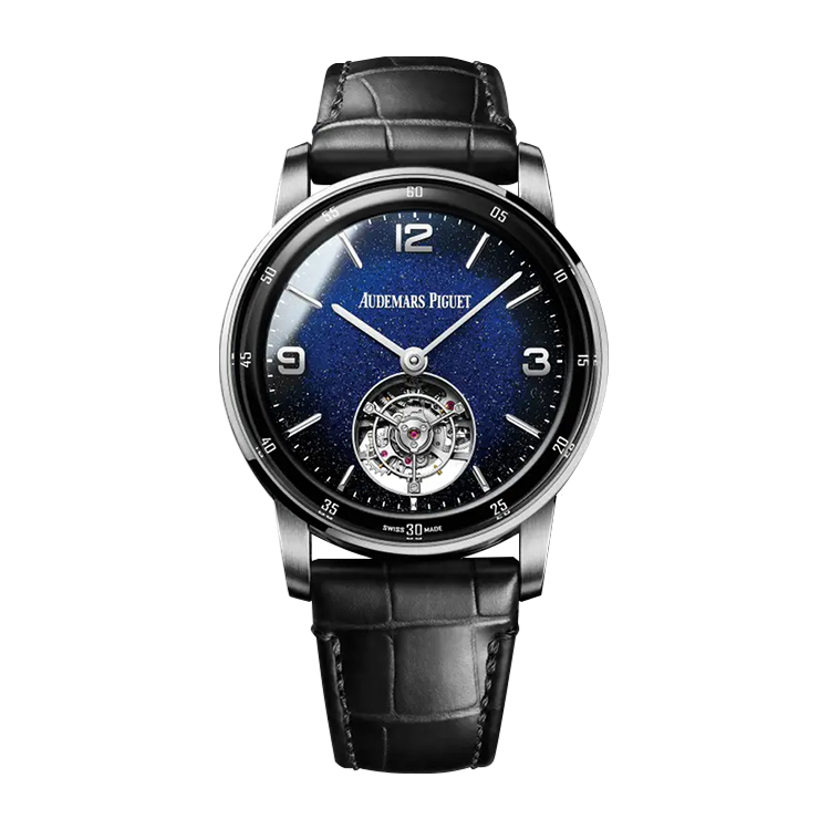 Audemars Piguet Tourbillon Selfwinding White Gold / Blue Aventurine