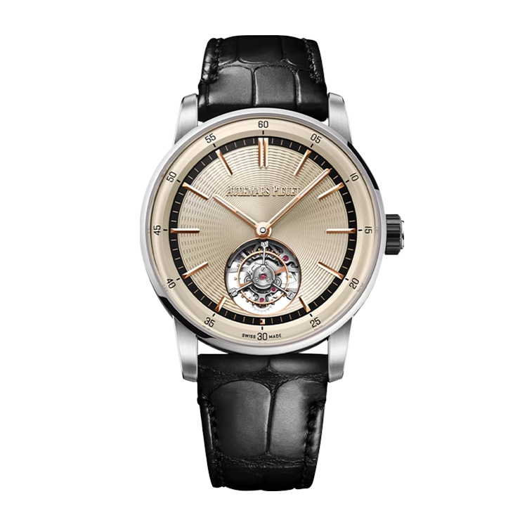Audemars Piguet Tourbillon Selfwinding White Gold - Ceramic / Beige