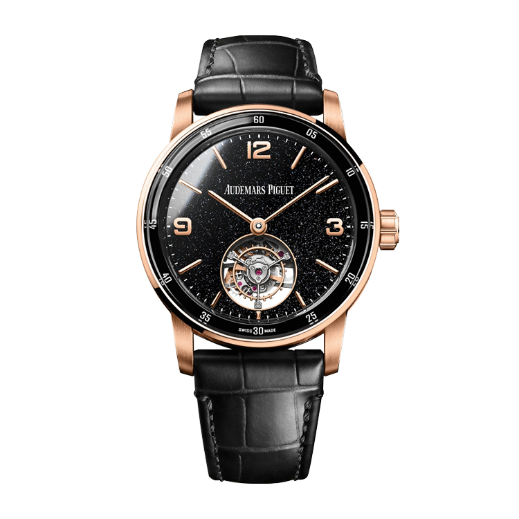Audemars Piguet Tourbillon Selfwinding Red Gold / Black Aventurine
