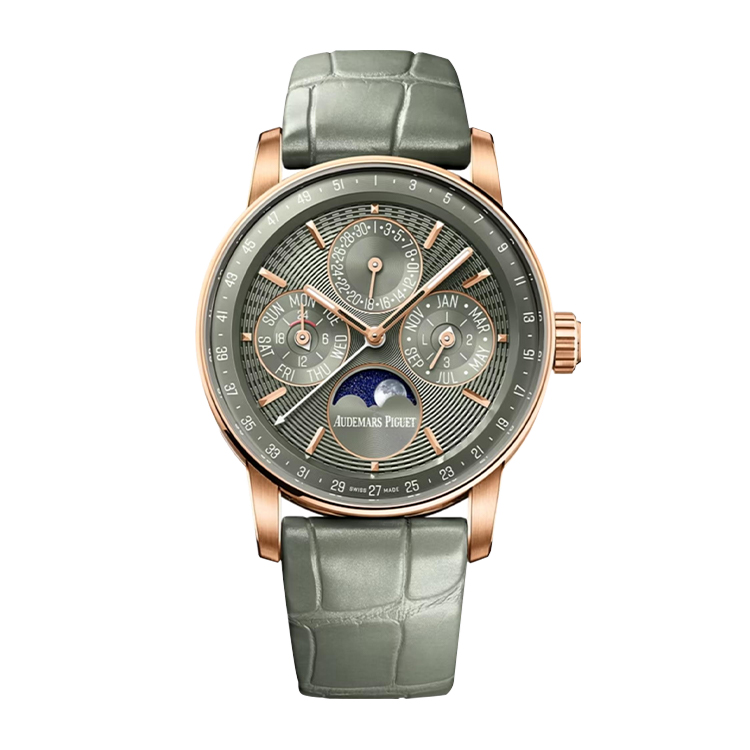Audemars Piguet Perpetual Calendar 38 Red Gold / Green