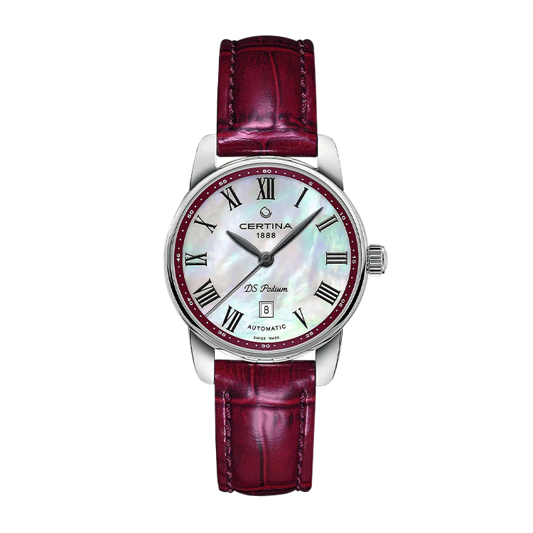 Certina DS Podium Automatic 29 Stainless Steel / MOP / Strap