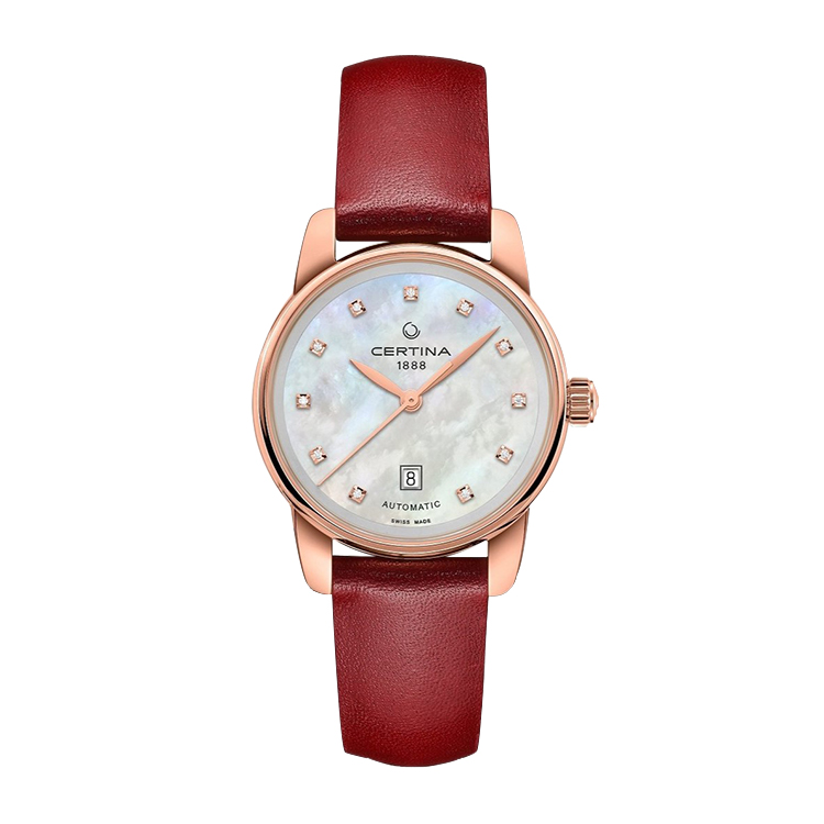 Certina DS Podium Automatic 29 Rose Gold PVD / MOP / Strap