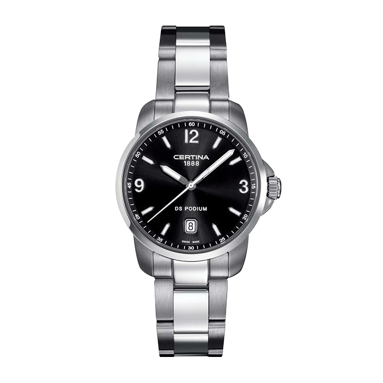 Certina DS Podium 3 Hands Black