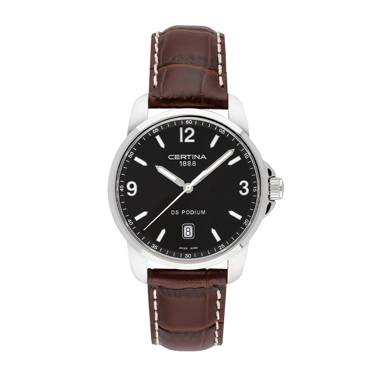 Certina DS Podium 3 Hands Black